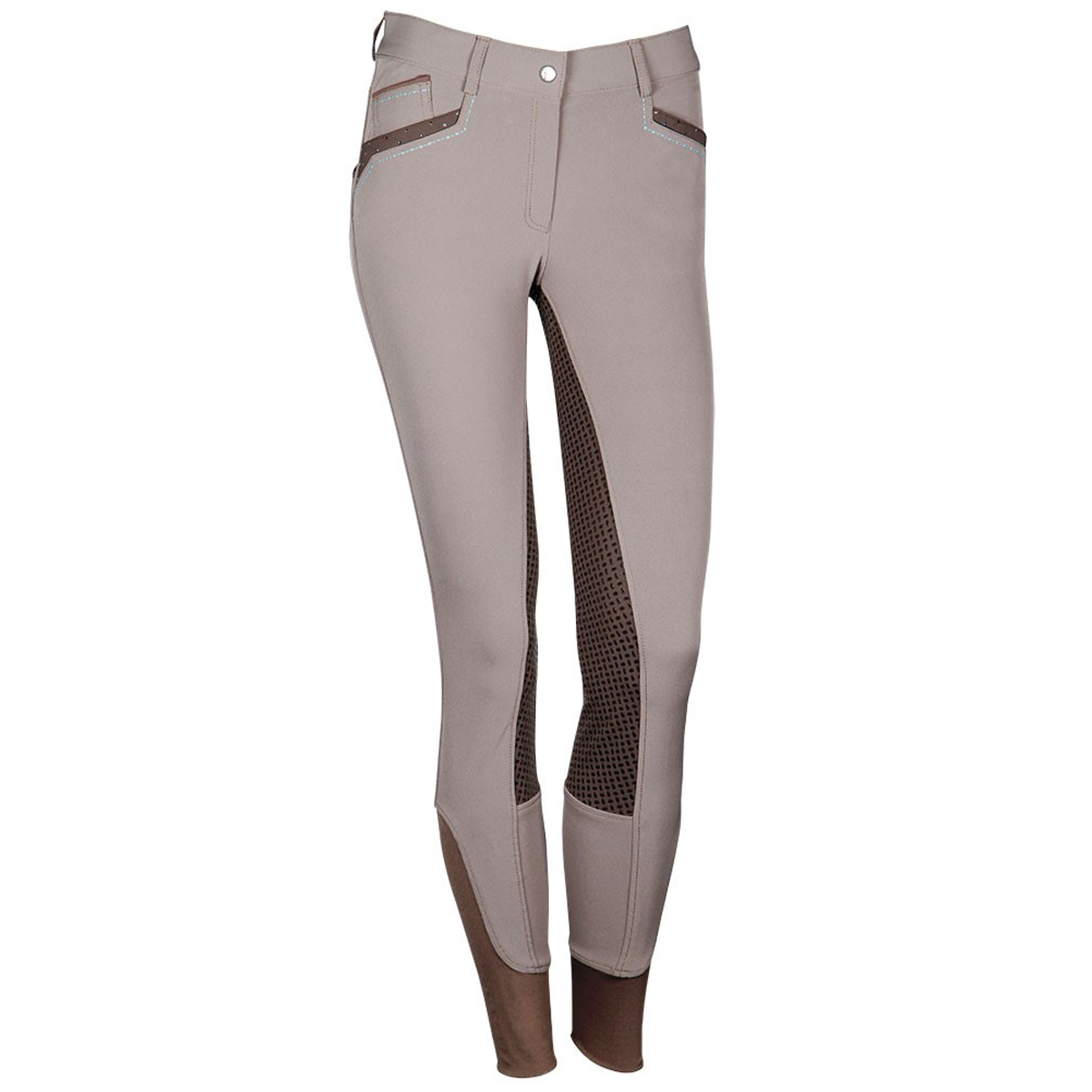 Бриджи женские "Melbourne" для верховой езды с полной силиконовой леей 