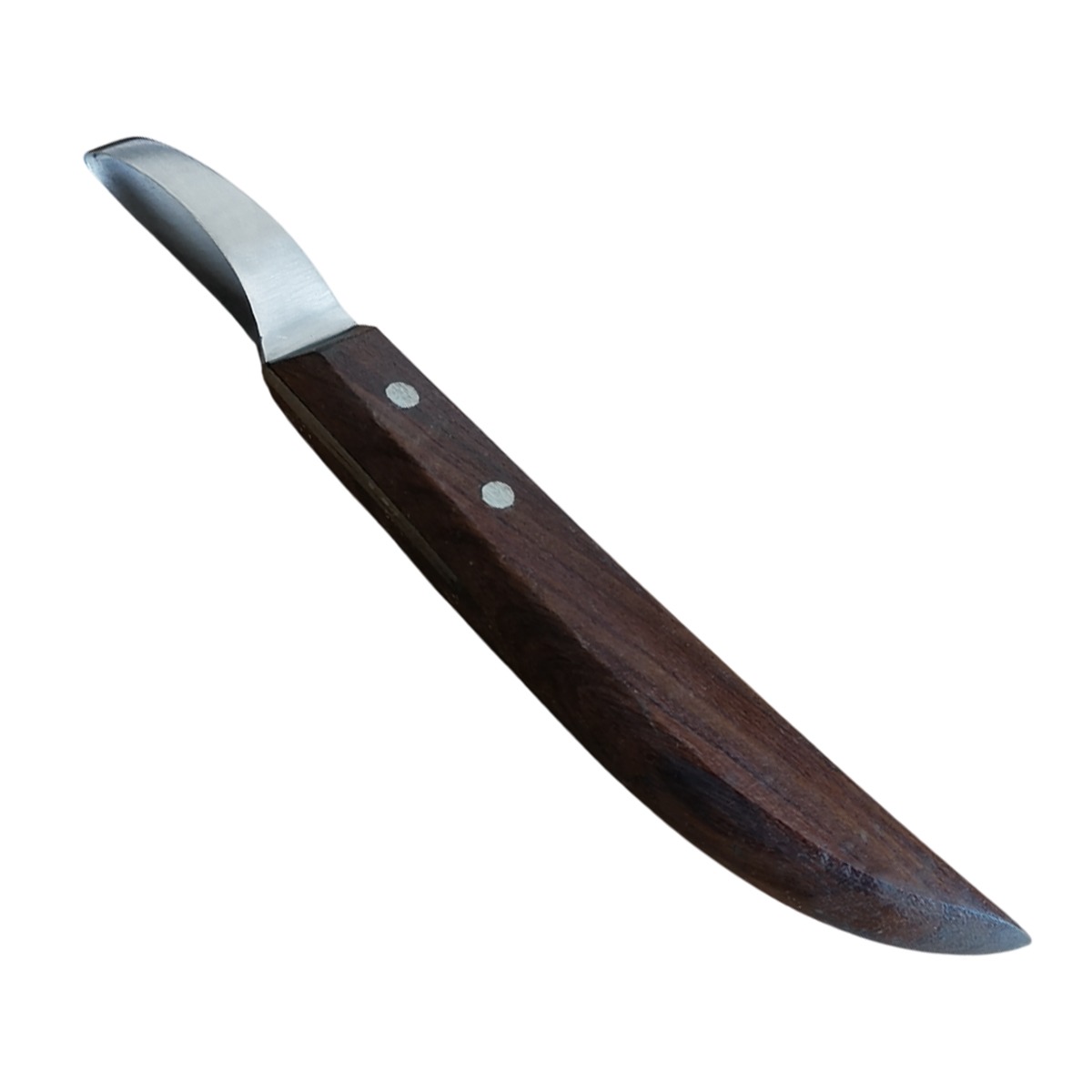 Нож копытный с деревянной ручкой петлевой Нож копытный с деревянной ручкой петлевой