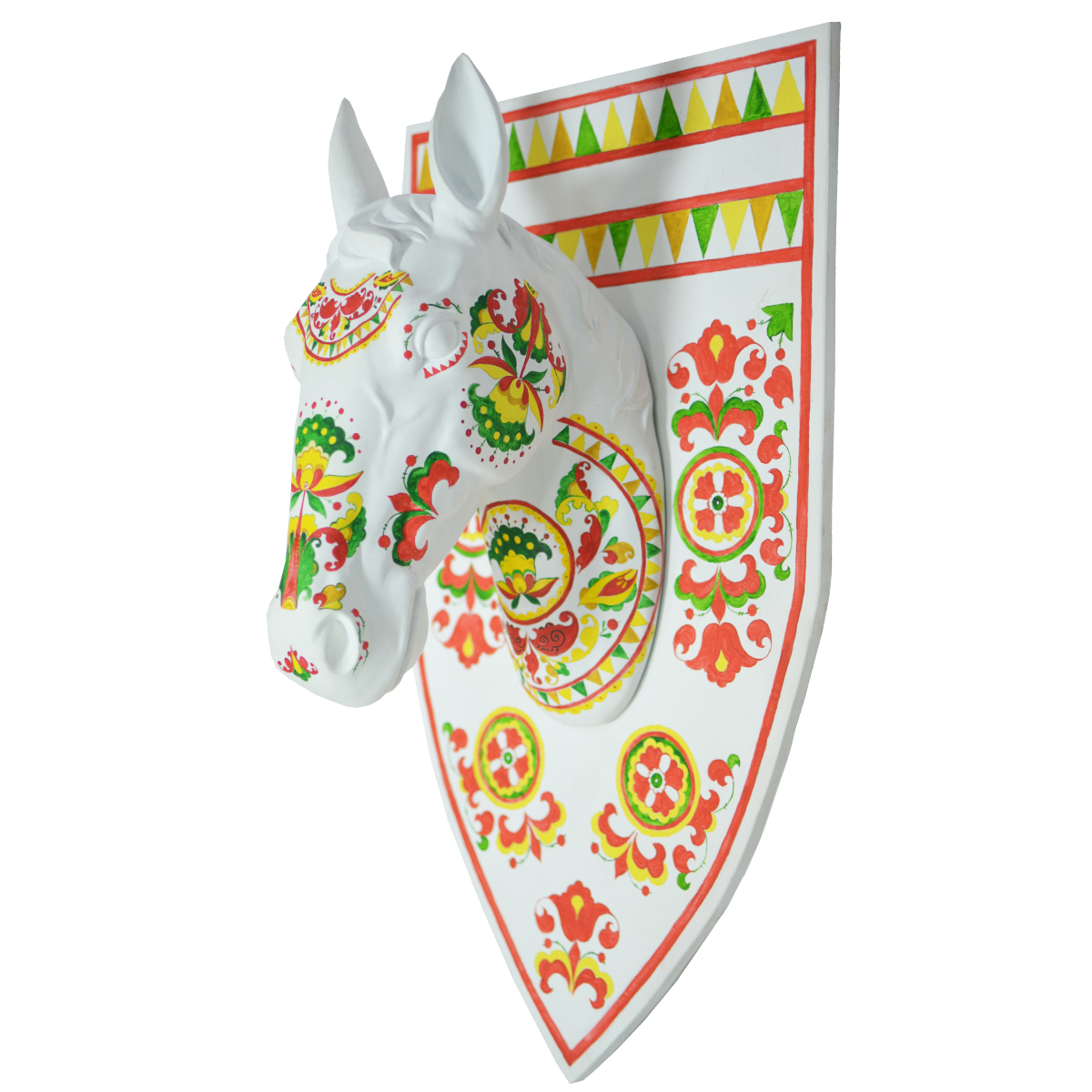 Настенное украшение "Голова лошади" Настенное украшение "Голова лошади"