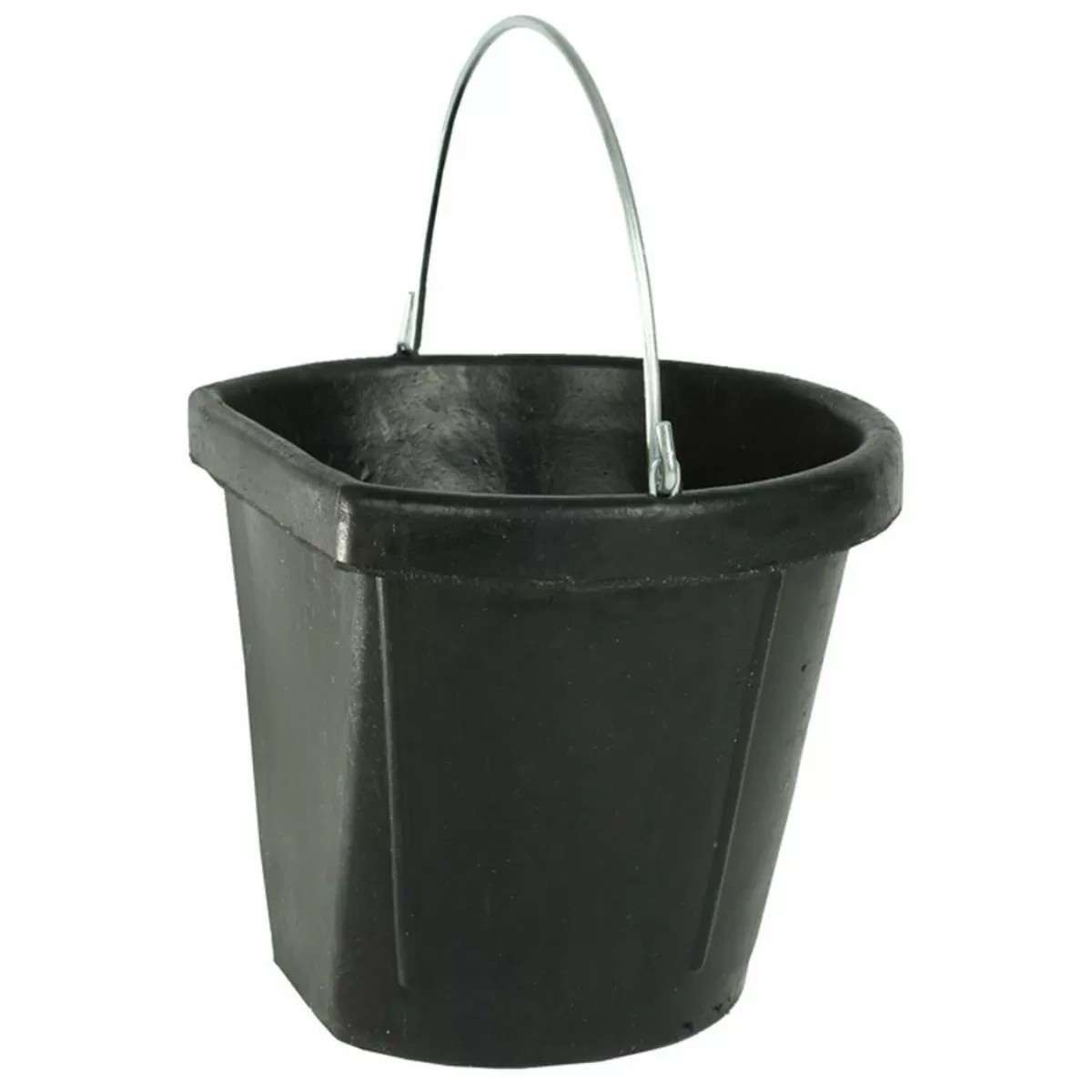 Ведро резиновое с плоской задней стенкой Ведро резиновое с плоской задней стенкой