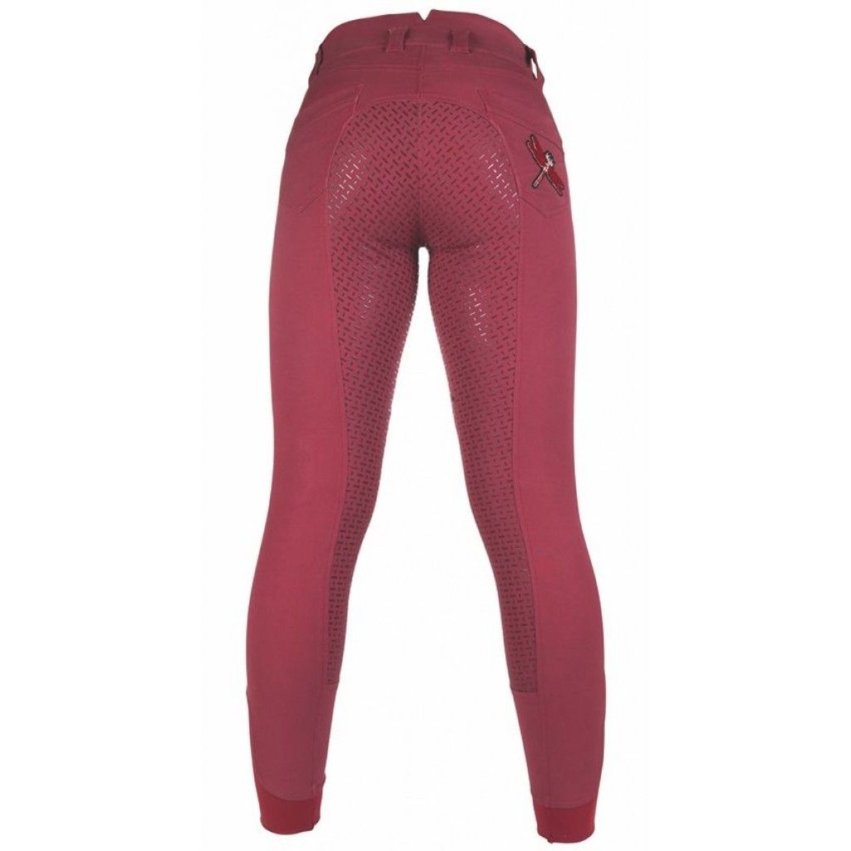 Бриджи женские для верховой езды "Fleur" с силиконовой леей 