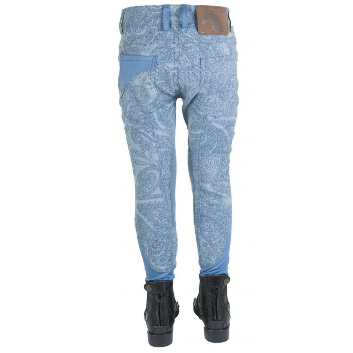 Бриджи детские HKM "Princess Denim"  коленная лея