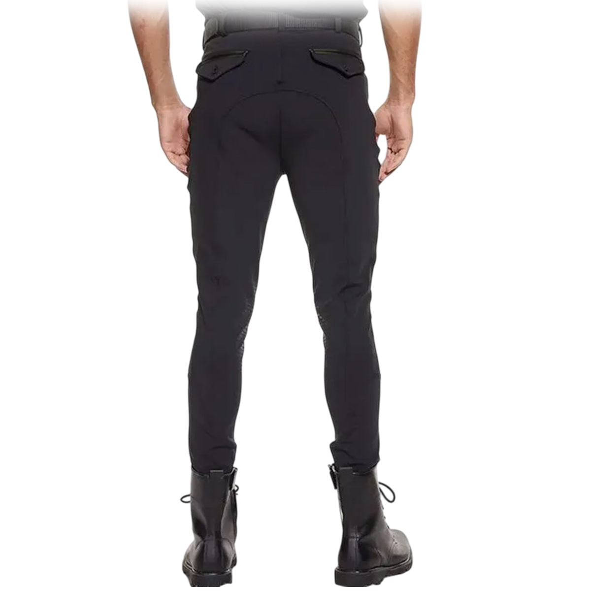 Бриджи мужские для верховой езды с силиконовой коленной леей 