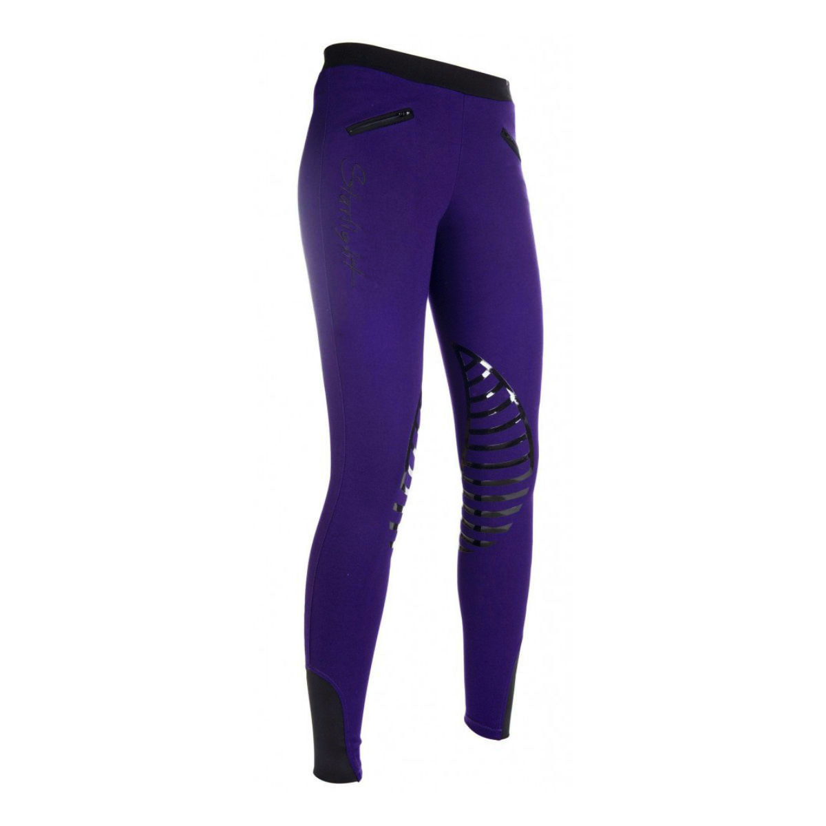 Лосины женские для верховой езды "Starlight" с силиконовой коленной леей 