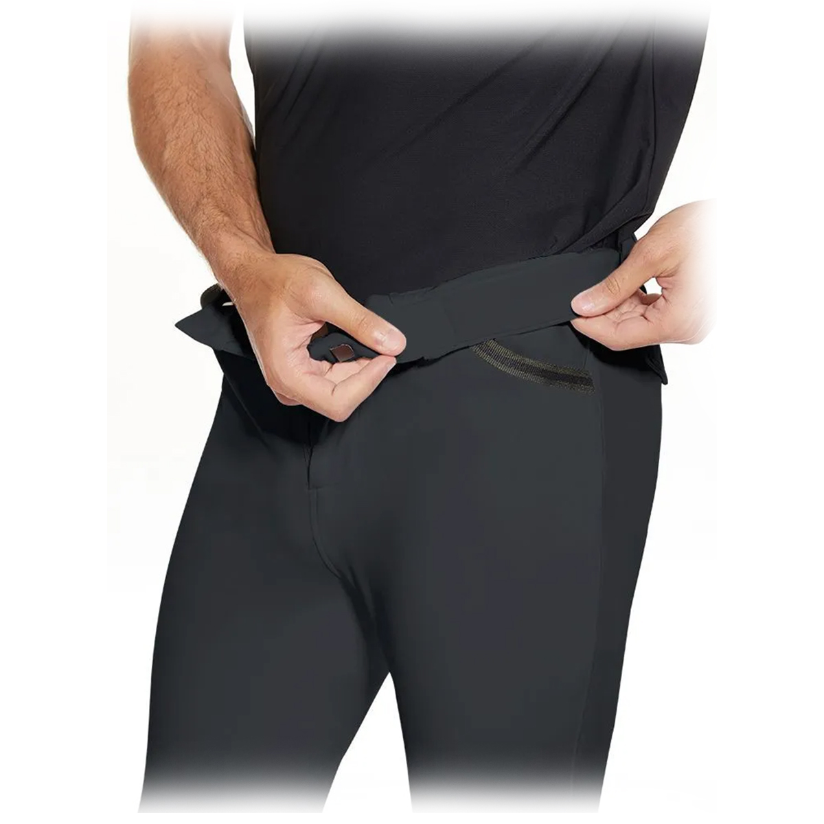 Бриджи мужские для верховой езды с силиконовой коленной леей 