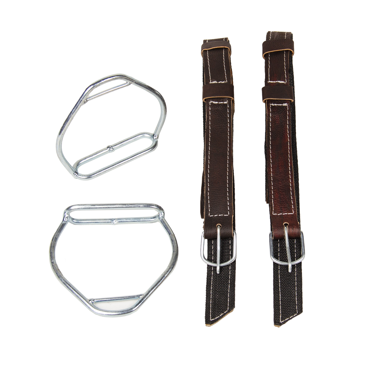 Седло кавалерийское кожаное в комплекте Farmer Седло кавалерийское кожаное в комплекте Farmer