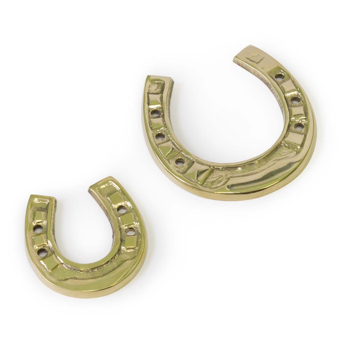 Подкова латунная средняя