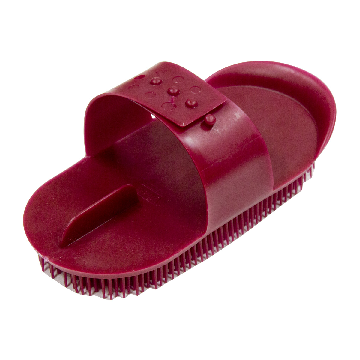 Скребница "EQUIMAN" пластиковая большая для лошади