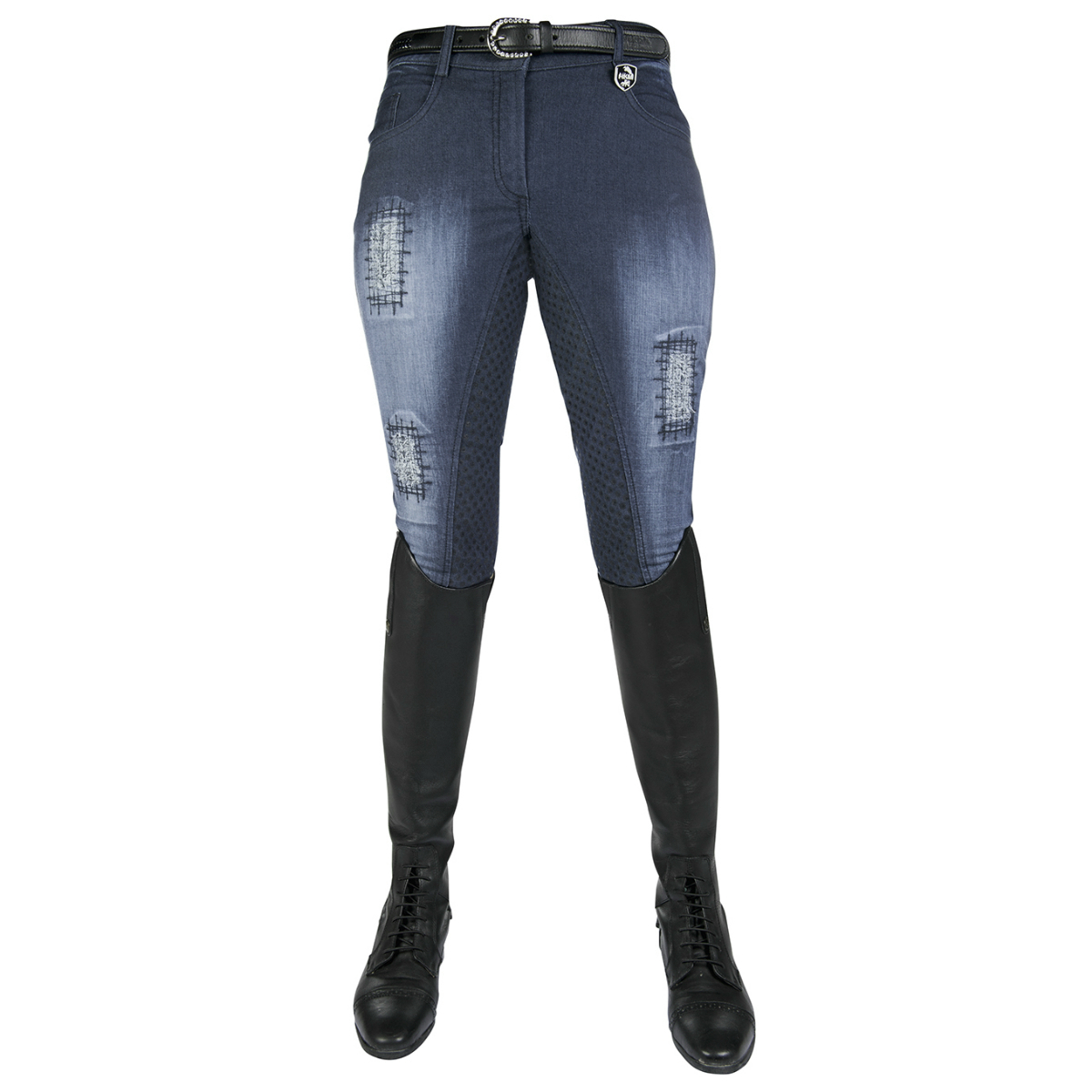 Бриджи женские НКМ "Hard Used" для верховой езды с силиконовой леей Бриджи женские НКМ "Hard Used" для верховой езды с силиконовой леей