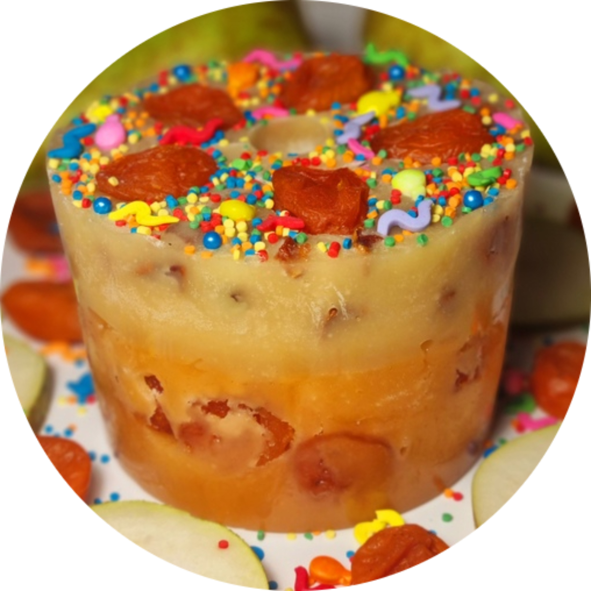 Конфета для лошади с посыпкой в ведерке 900 г. Конфета для лошади с посыпкой в ведерке 900 г.