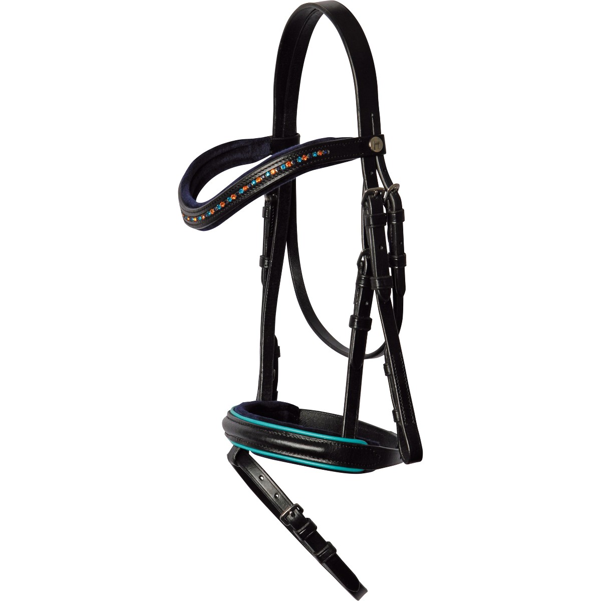 Оголовье трензельное "Diva Sea Breeze" Оголовье трензельное "Diva Sea Breeze"