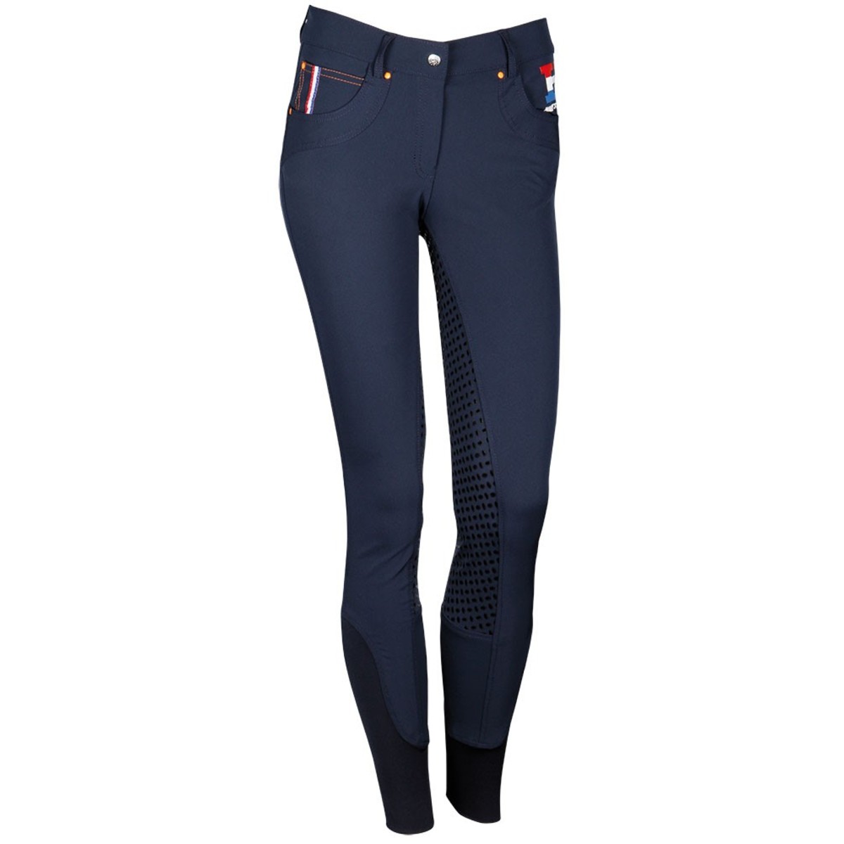 Бриджи женские "Dutch Orange" для верховой езды с полной силиконовой леей Бриджи женские "Dutch Orange" для верховой езды с полной силиконовой леей