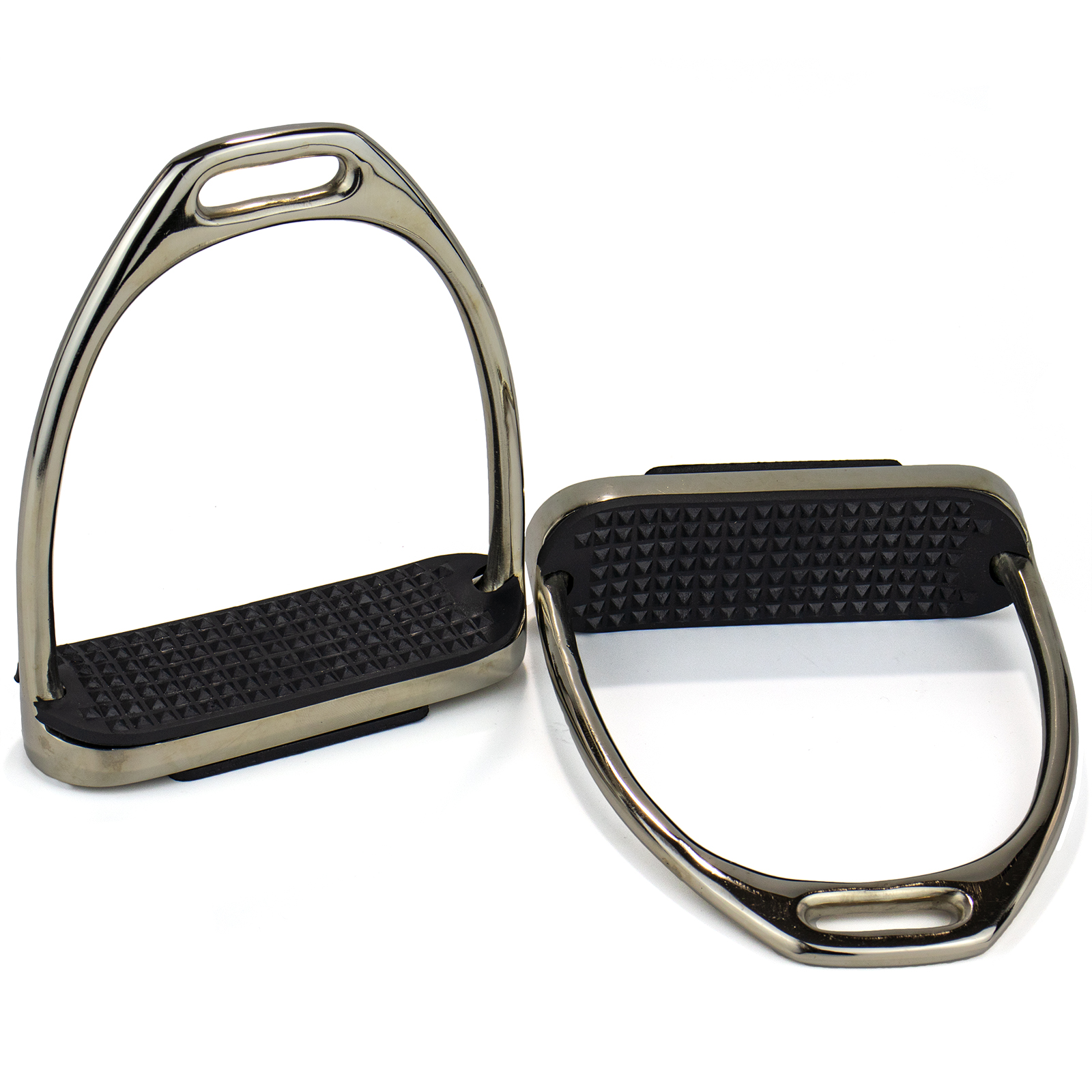 Стремена с резинками никелированные, пара Стремена с резинками никелированные, пара