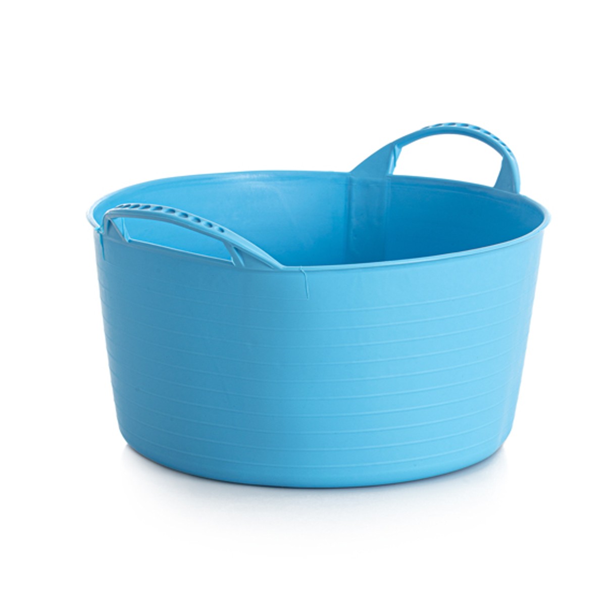 Тазик для лошади "Farmer" с двумя ручками 14 л, резинопластик Тазик для лошади "Farmer" с двумя ручками 14 л, резинопластик