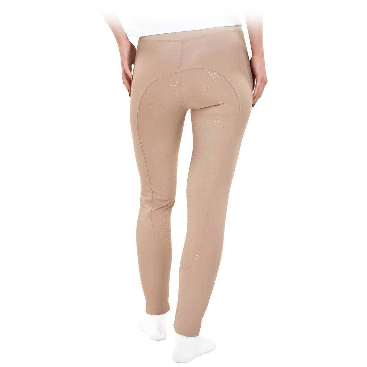 Лосины женские "EQUIMAN" для верховой езды с полной силиконовой леей 