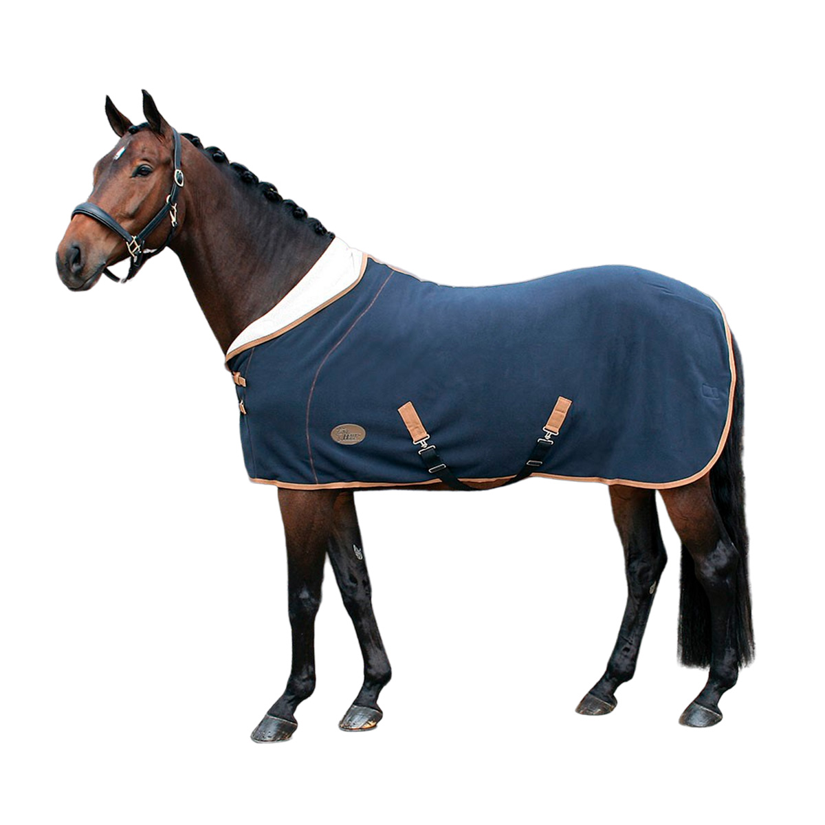 Попона флисовая для лошади "Teddyfleece rug 1/2 neck"