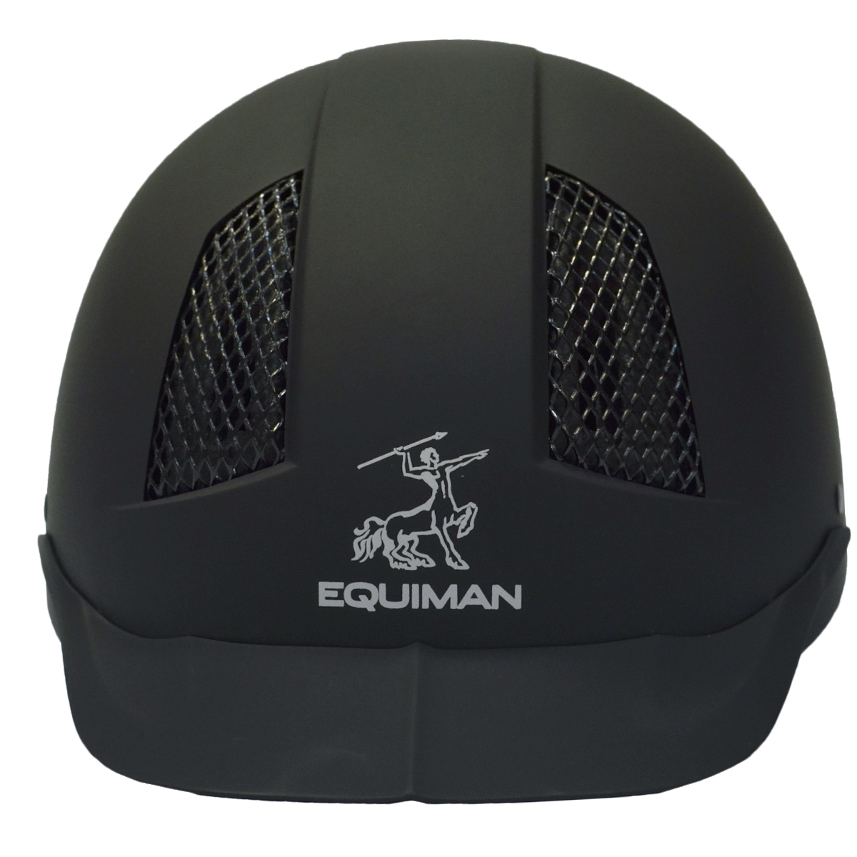 Шлем пластиковый с регулировкой "EQUIMAN COOLMAX" для верховой езды