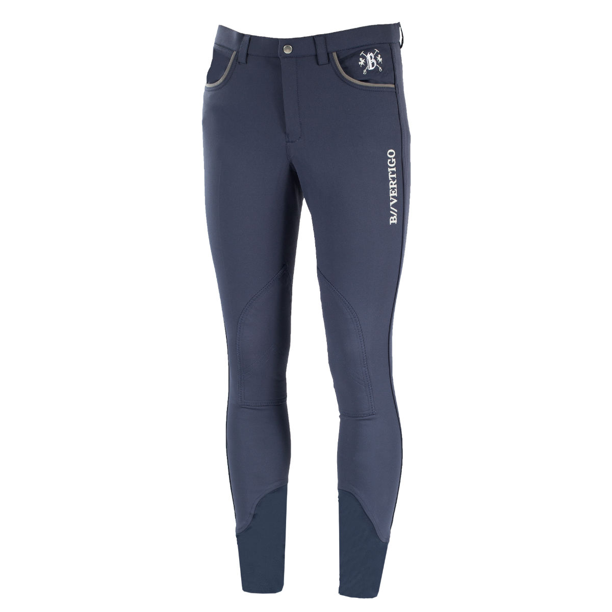 Бриджи мужские для верховой езды с коленной леей "David B Vertigo" Бриджи мужские для верховой езды с коленной леей "David B Vertigo"