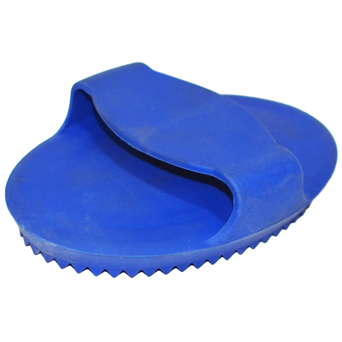 Скребница "EQUIMAN" резиновая большая для лошади