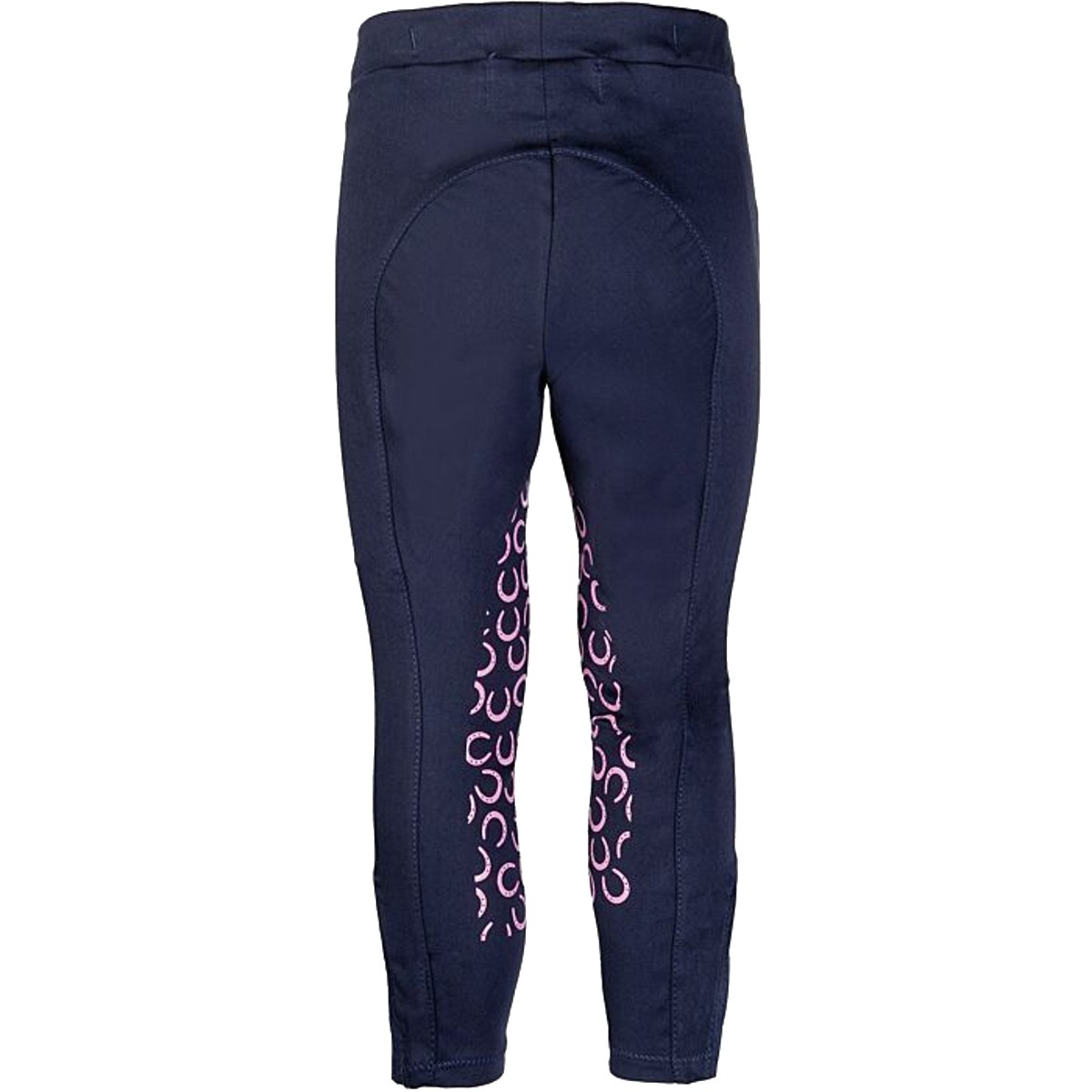 Лосины детские для верховой езды HKM "Pink Pony" с силиконовой коленной леей