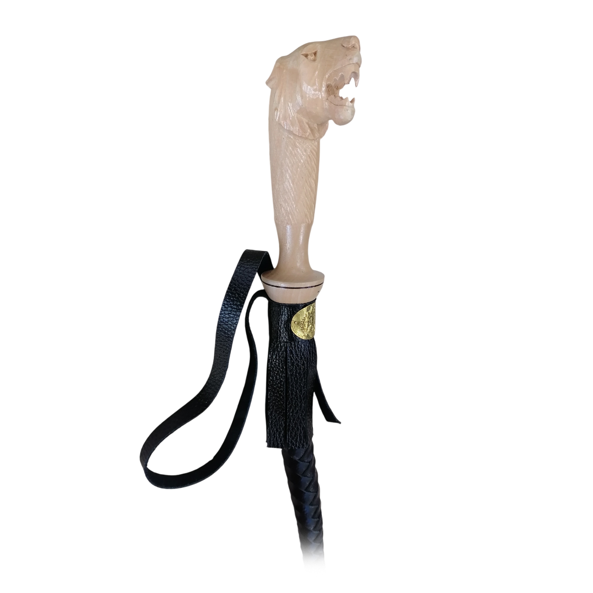 Нагайка сувенирная с резной ручкой Нагайка сувенирная с резной ручкой