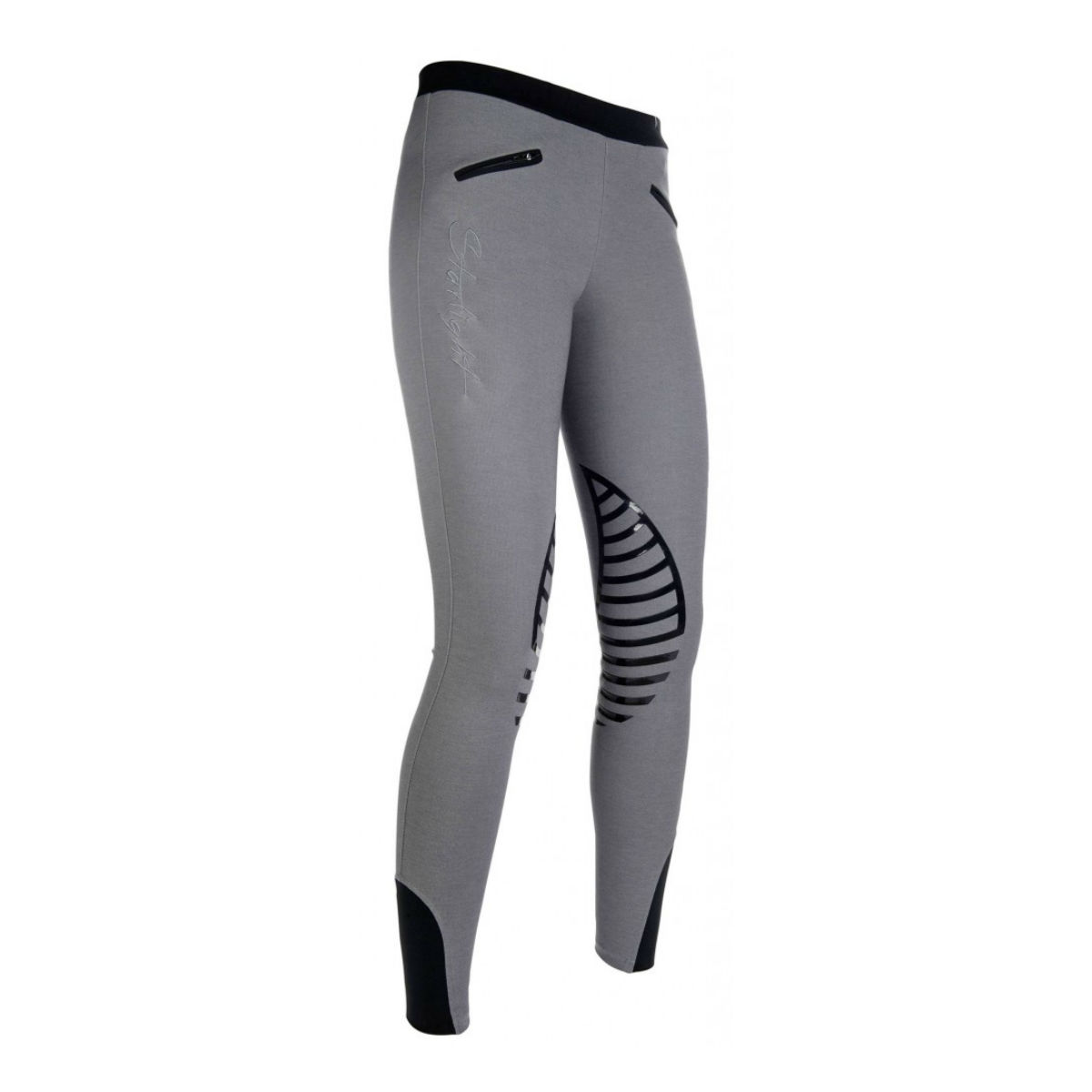 Лосины женские для верховой езды "Starlight" с силиконовой коленной леей 