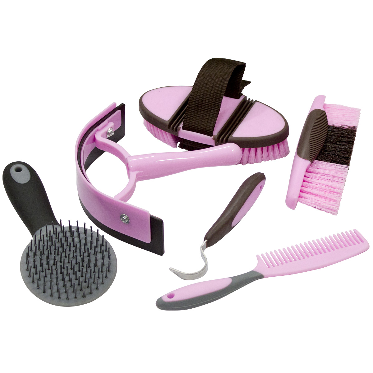 Набор щеток в мягкой сумке "EQUIMAN" Набор щеток в мягкой сумке "EQUIMAN"