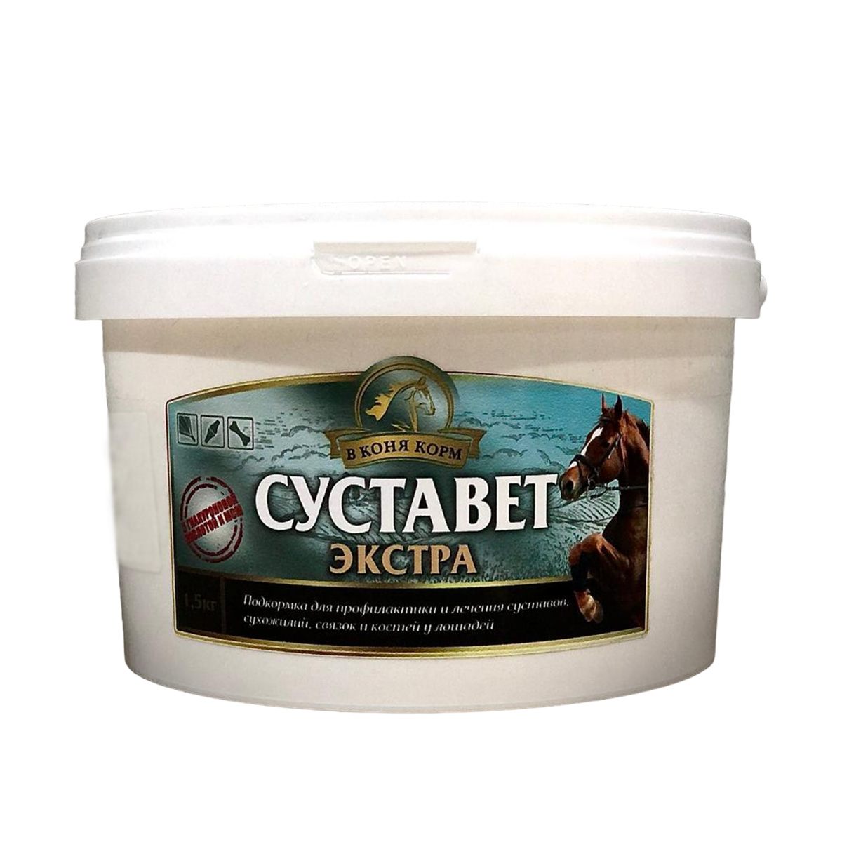 Подкормка для лошадей "Суставет", 3 кг Подкормка для лошадей "Суставет", 3 кг