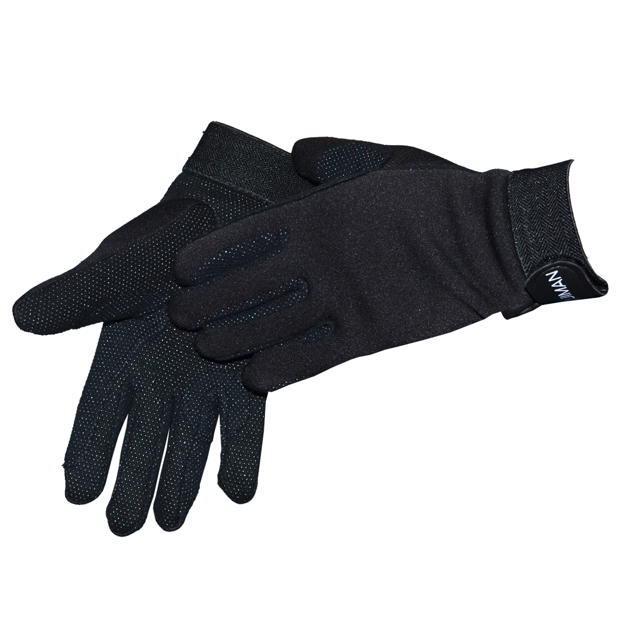 Перчатки "EQUIMAN" хлопковые с подкладом из флиса для верховой езды, пара 