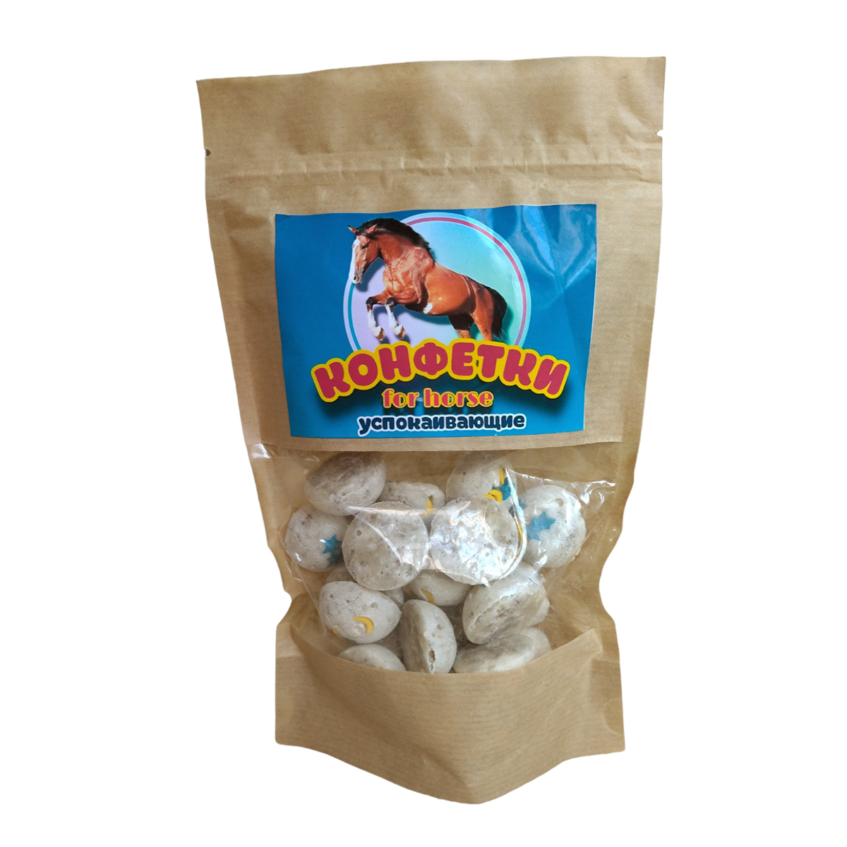 Конфетки для лошади "Успокаивающие" 200 г. Конфетки для лошади "Успокаивающие" 200 г.