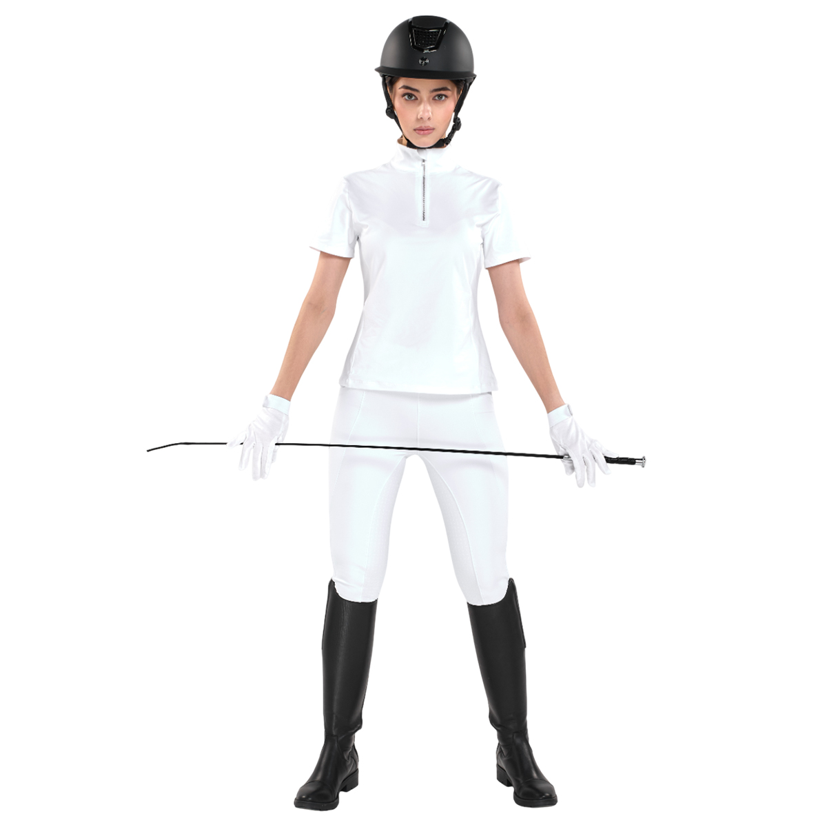 Лосины женские "EQUIMAN" для верховой езды с полной силиконовой леей 