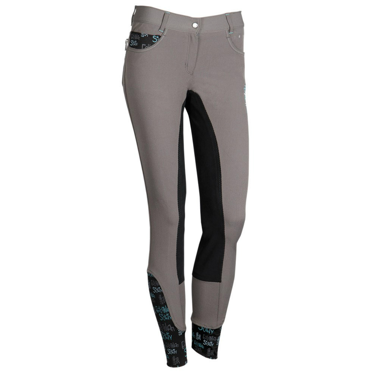 Бриджи для верховой езды Equestrian Society с полной леей Бриджи для верховой езды Equestrian Society с полной леей