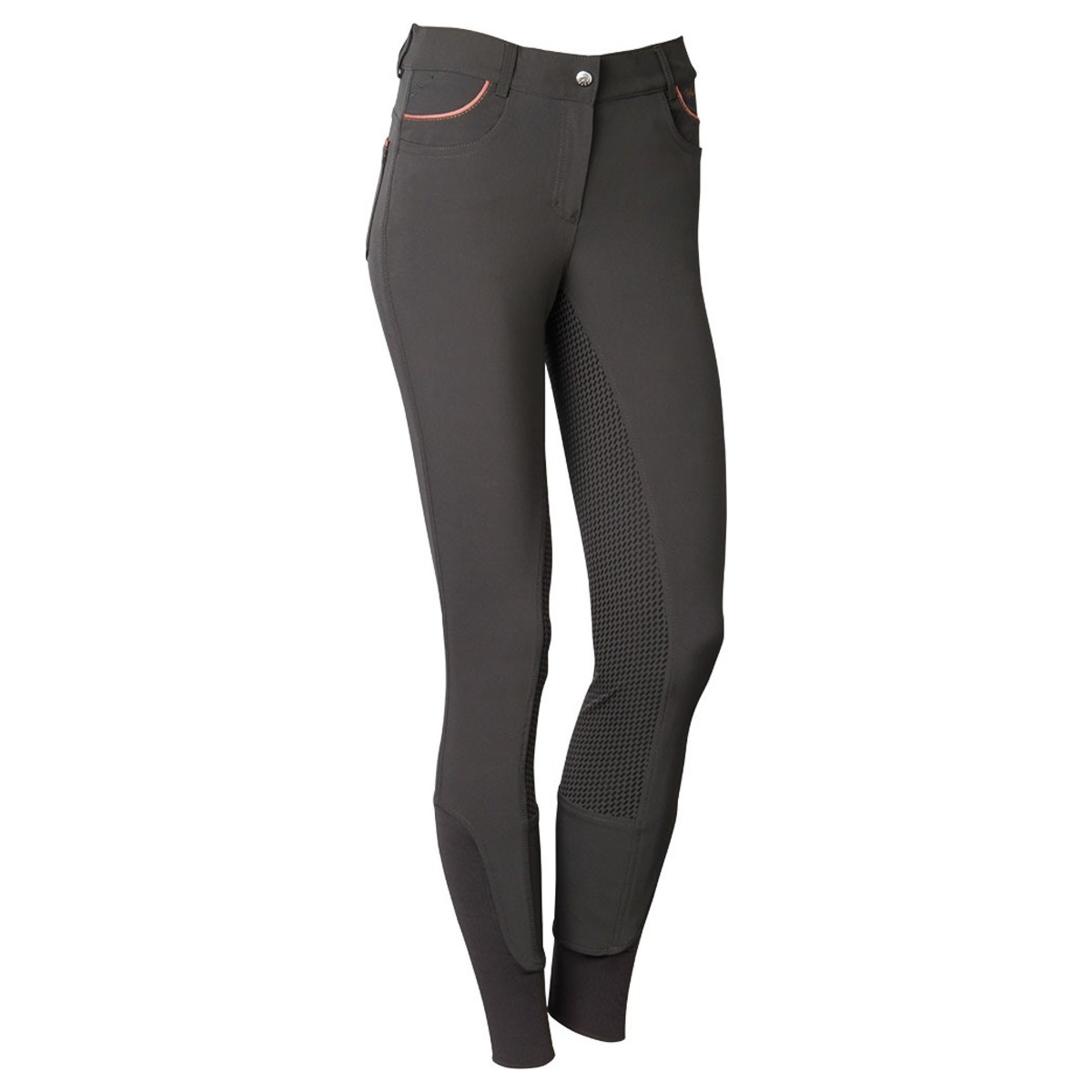 Бриджи женские "Just Ride Rosegold" для верховой езды с полной леей 