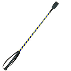 Хлыст конкурный "EQUIMAN" с пластиковой ручкой двухцветный Хлыст конкурный "EQUIMAN" с пластиковой ручкой двухцветный