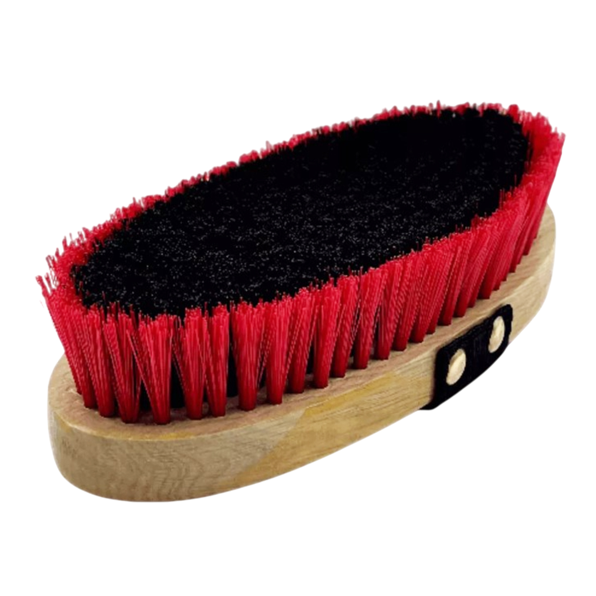 Щетка искусственная щетина на деревянной основе с ремешком  Щетка искусственная щетина на деревянной основе с ремешком