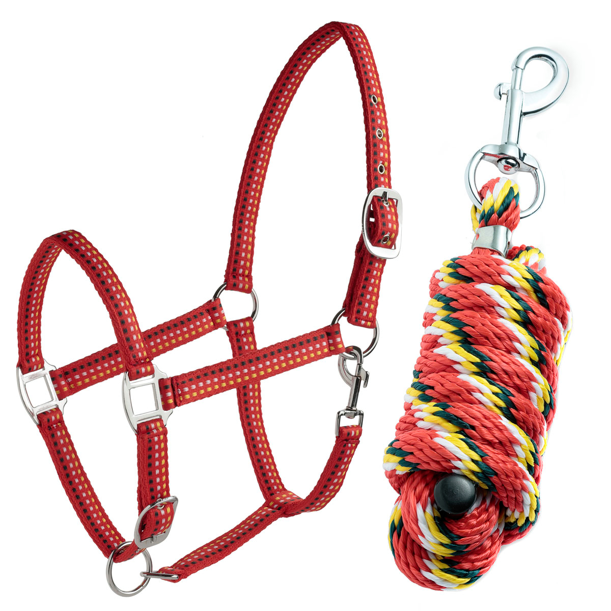 Комплект (недоуздок+чумбур в сумке) Daslo Комплект (недоуздок+чумбур в сумке) Daslo