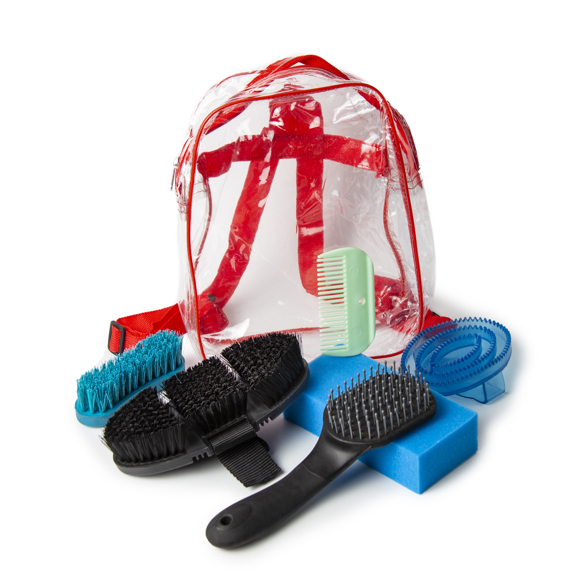 Набор щеток в рюкзачке "EQUIMAN" (6 предметов)