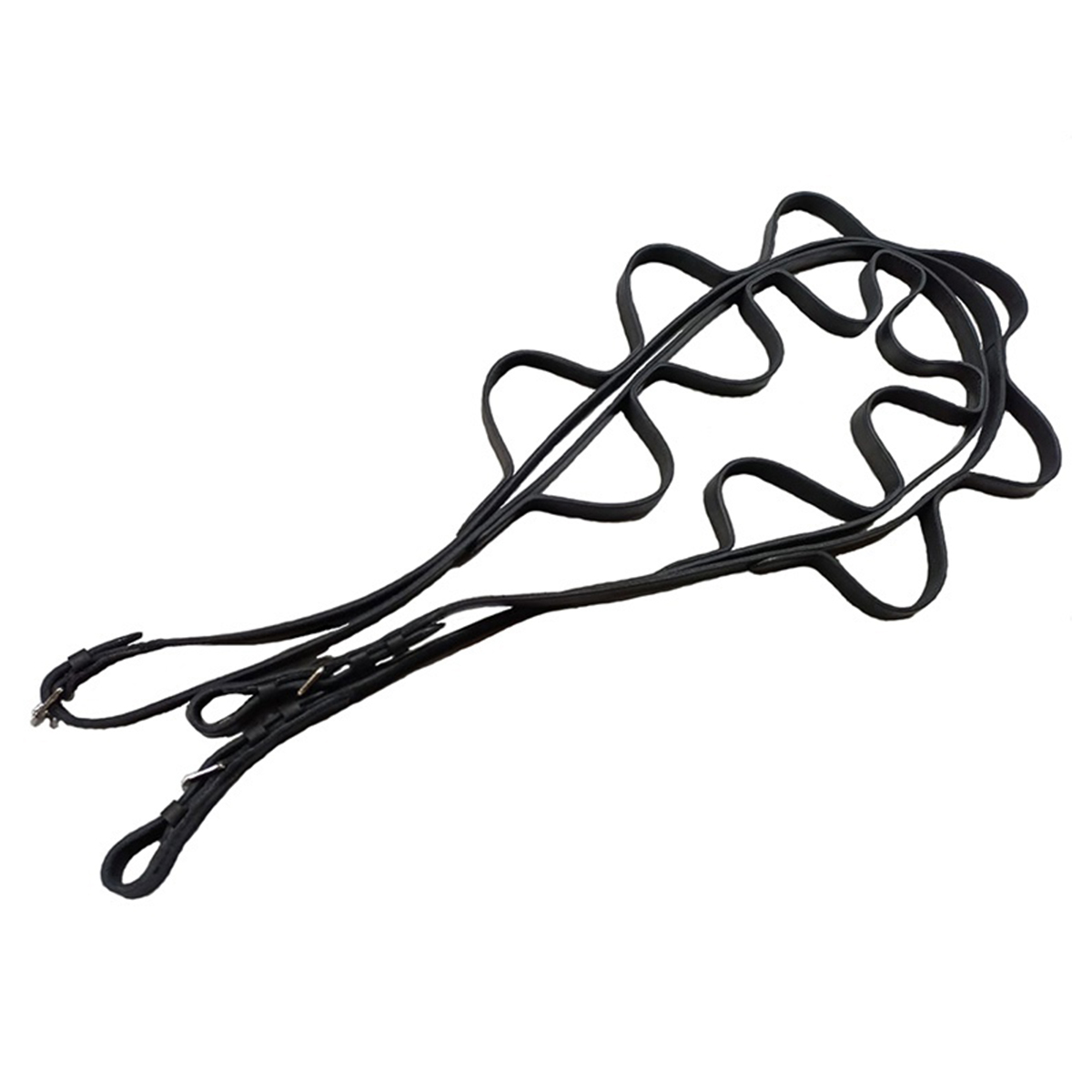 Повод кожаный с петлями