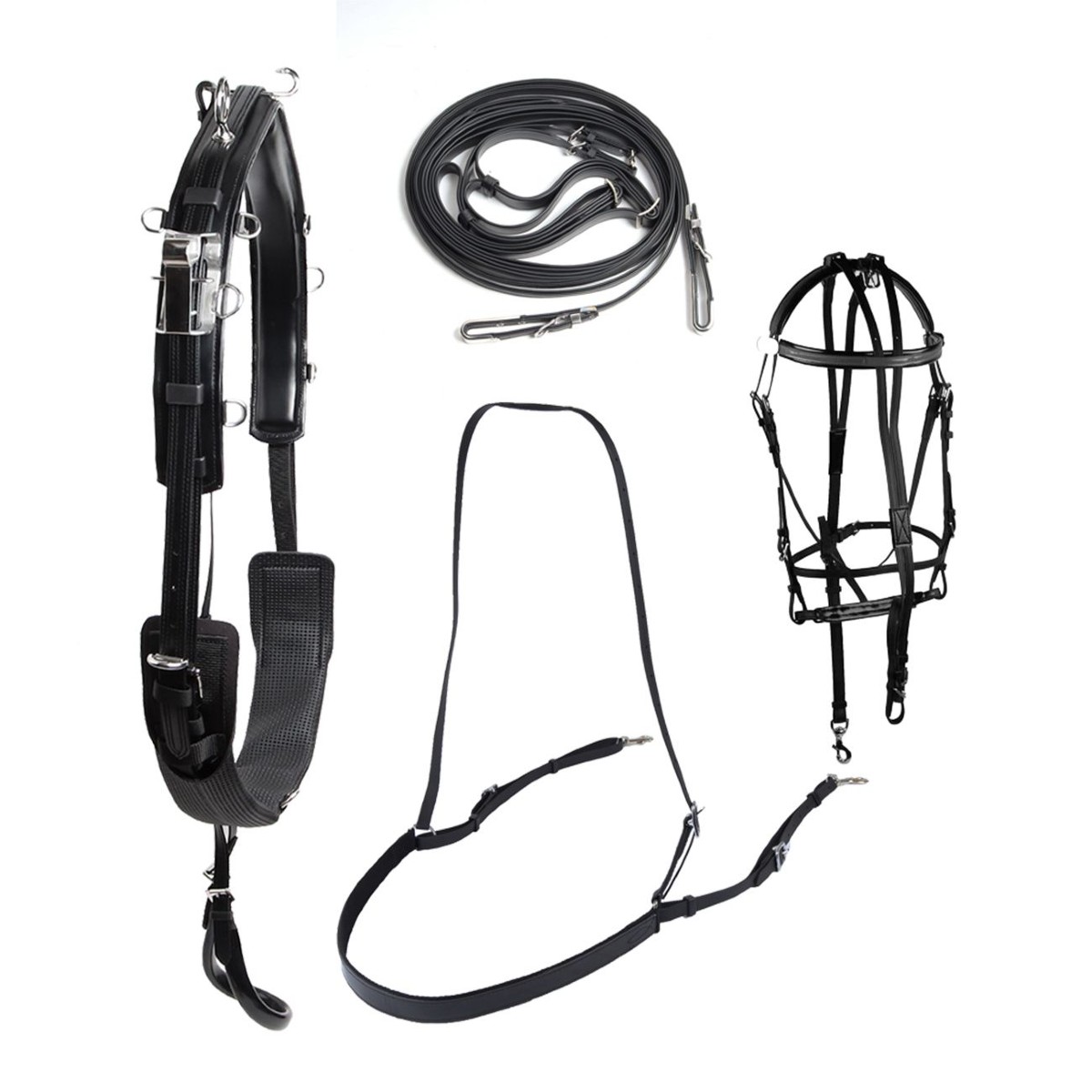 Упряжь рысистая из биотана на защелках