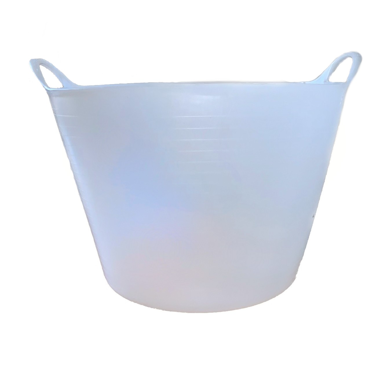 Тазик для лошади "Farmer" с двумя ручками 40 л, резинопластик 