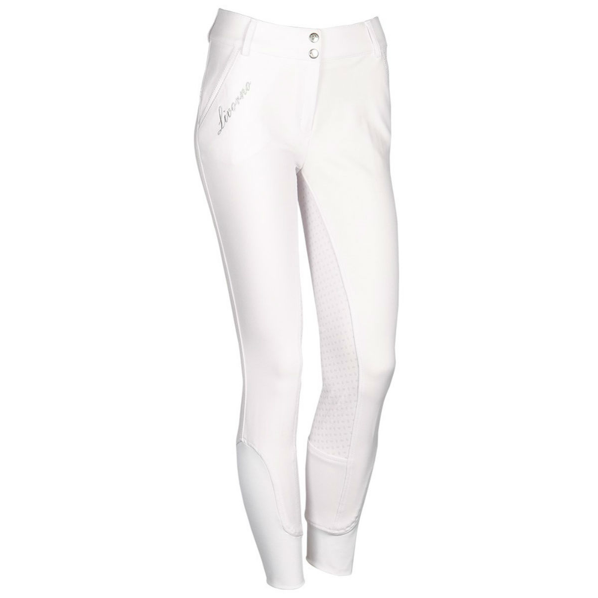 Бриджи женские "Livorno" для верховой езды с полной силиконовой леей 