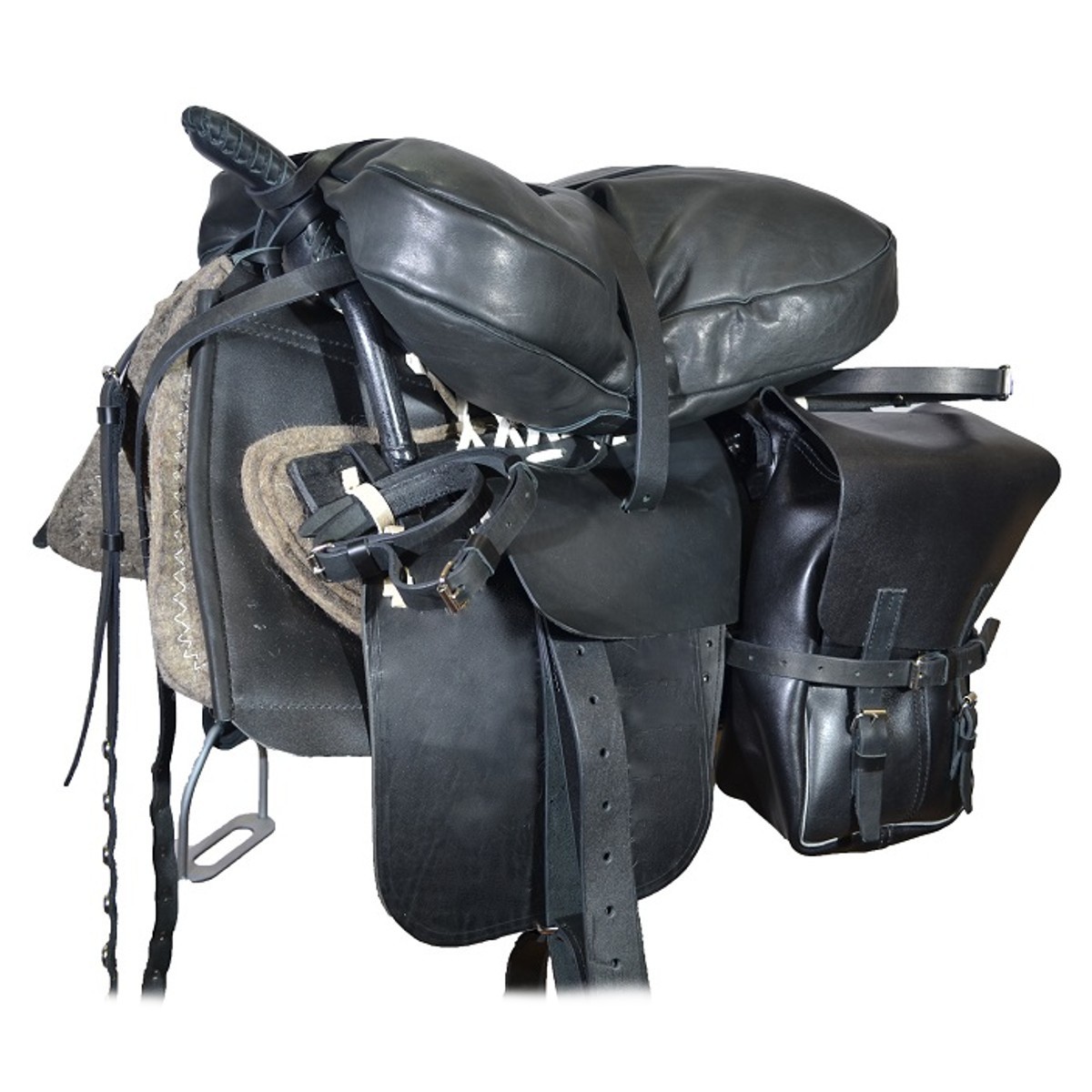 Седло казачье в сборе