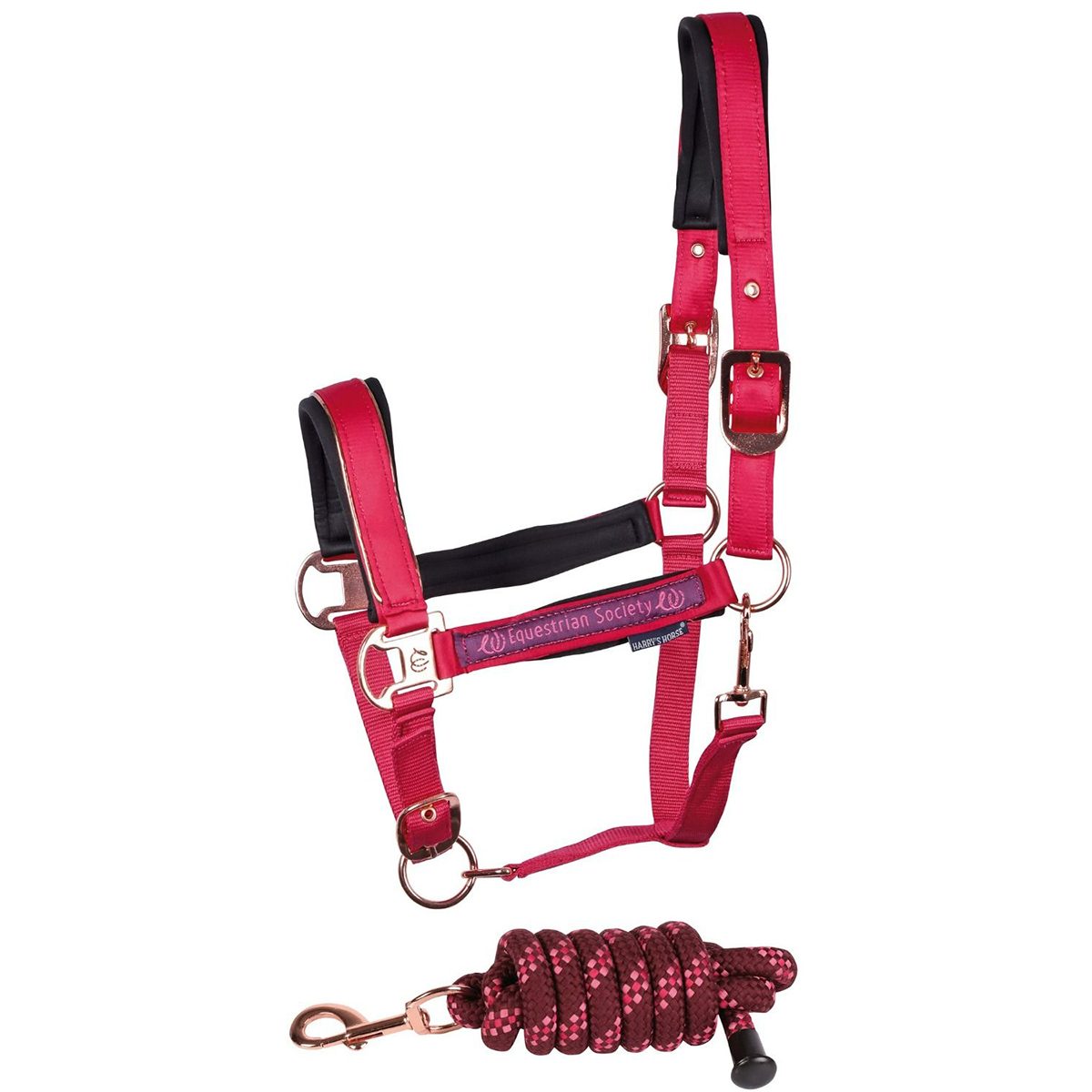 Комплект (недоуздок+чумбур) Harry's Horse "Dividal WI23"