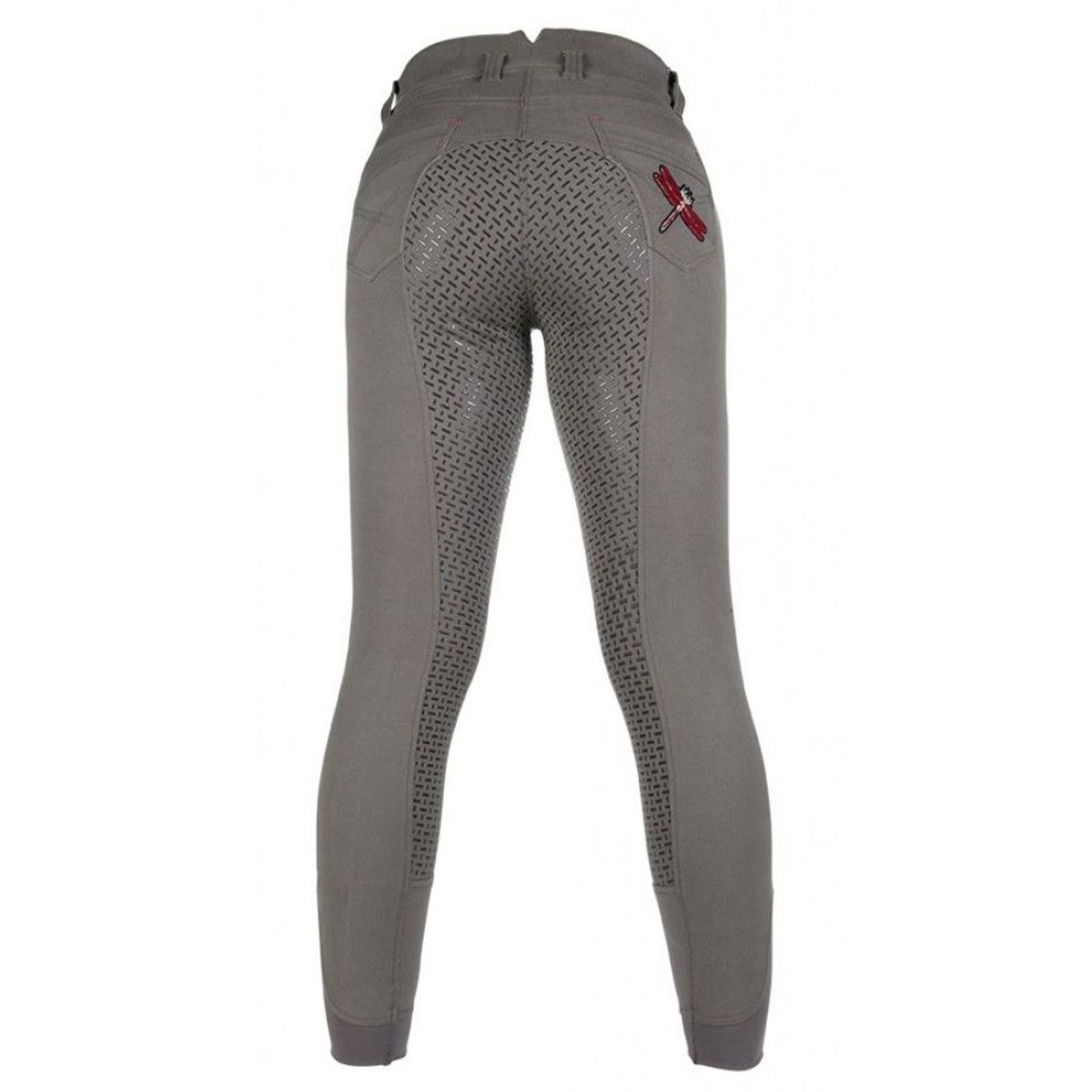 Бриджи женские для верховой езды "Fleur" с силиконовой леей 