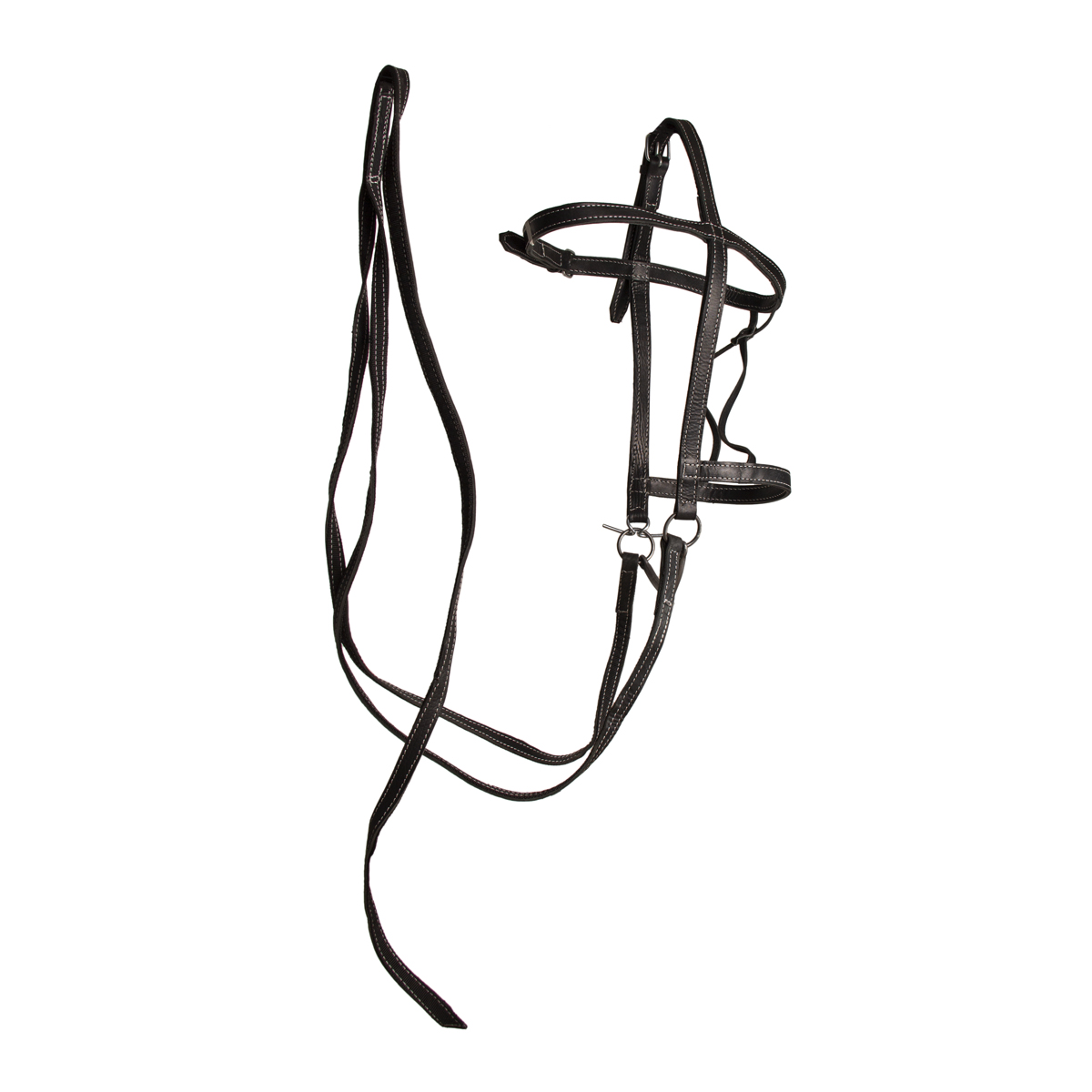 Узда рабочая сыромятная, крашенная Farmer