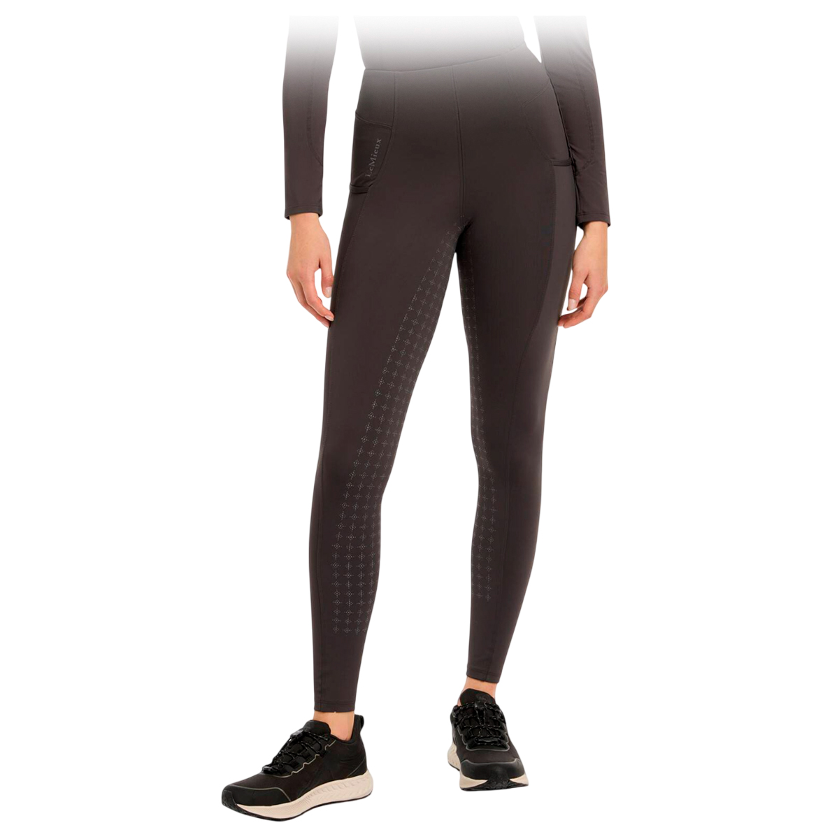 Лосины женские LeMieux "Naomi Pull On" для верховой езды с полной силиконовой леей Лосины женские LeMieux "Naomi Pull On" для верховой езды с полной силиконовой леей