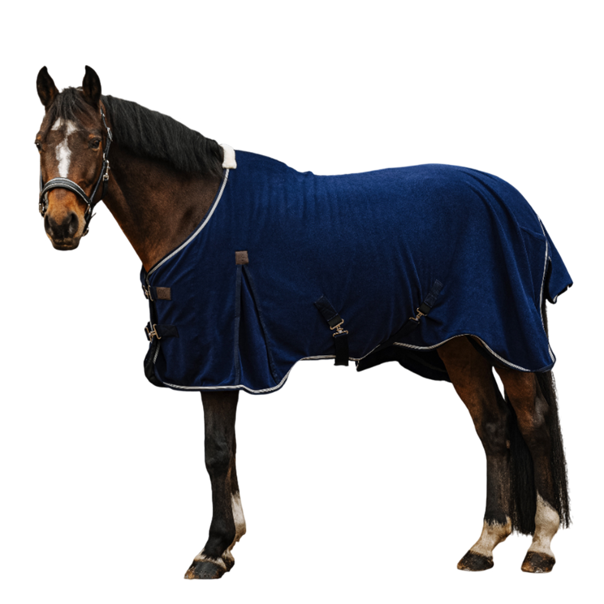 Попона флисовая EQUITHÈME Wave для лошади Попона флисовая EQUITHÈME Wave для лошади