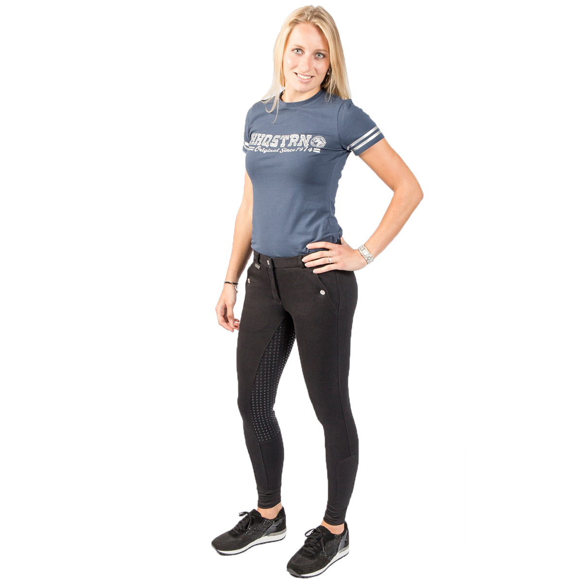 Бриджи женские "Beijing" для верховой езды с полной леей Бриджи женские "Beijing" для верховой езды с полной леей