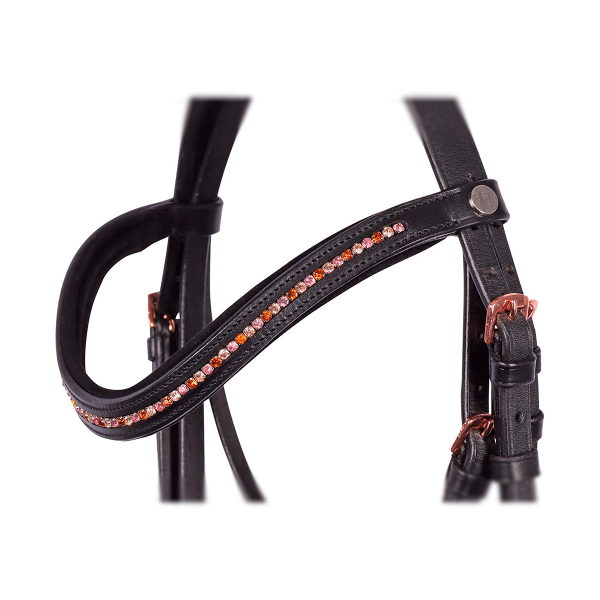 Оголовье трензельное "Diva Fuchsia" Оголовье трензельное "Diva Fuchsia"