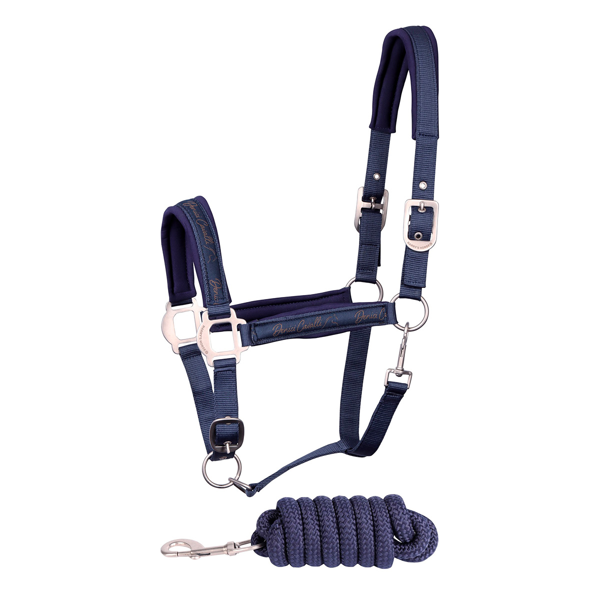 Комплект (недоуздок+чумбур) HH Ribbon Denici Cavalli Taupe